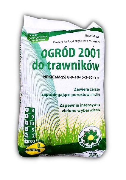 Nawóz Do Trawników trawy 25 KG Siarkopol antymech Nawóz do iglaków 25