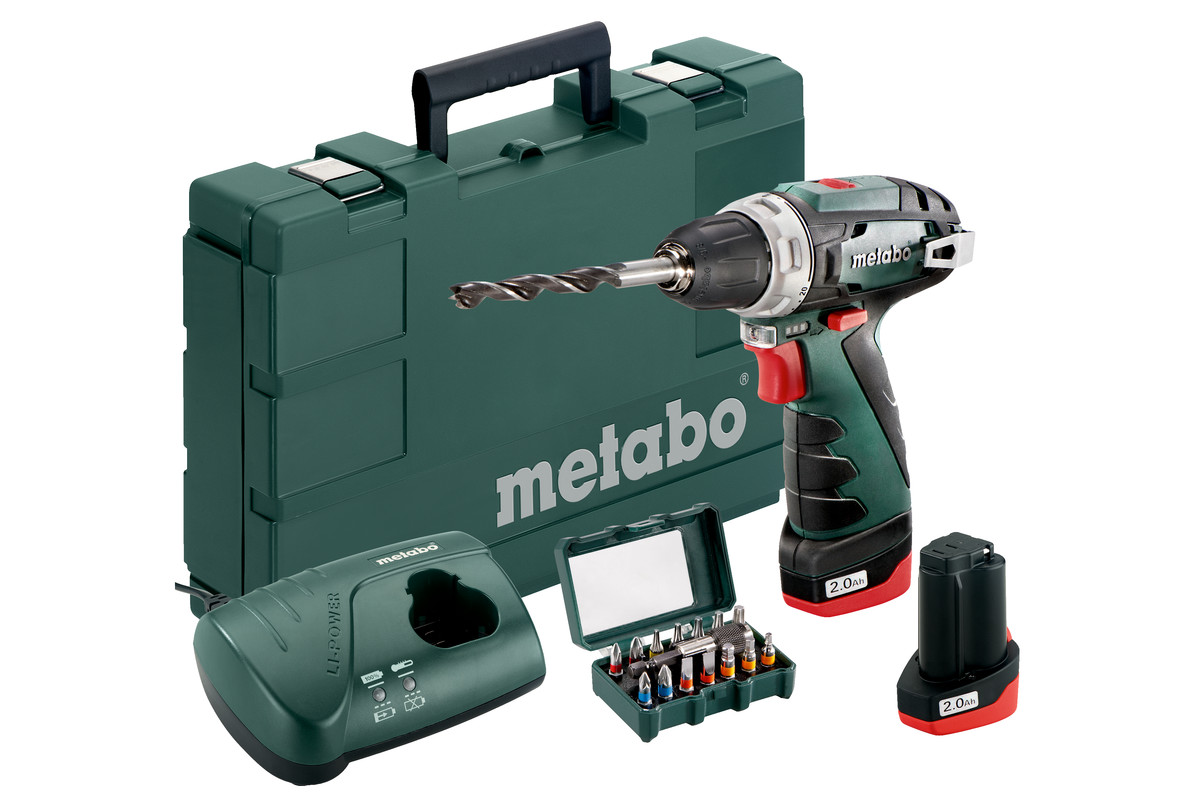 METABO POWERMAXX BS SET WIERTARKO WKRĘTARKA 10 8 V 7153671638