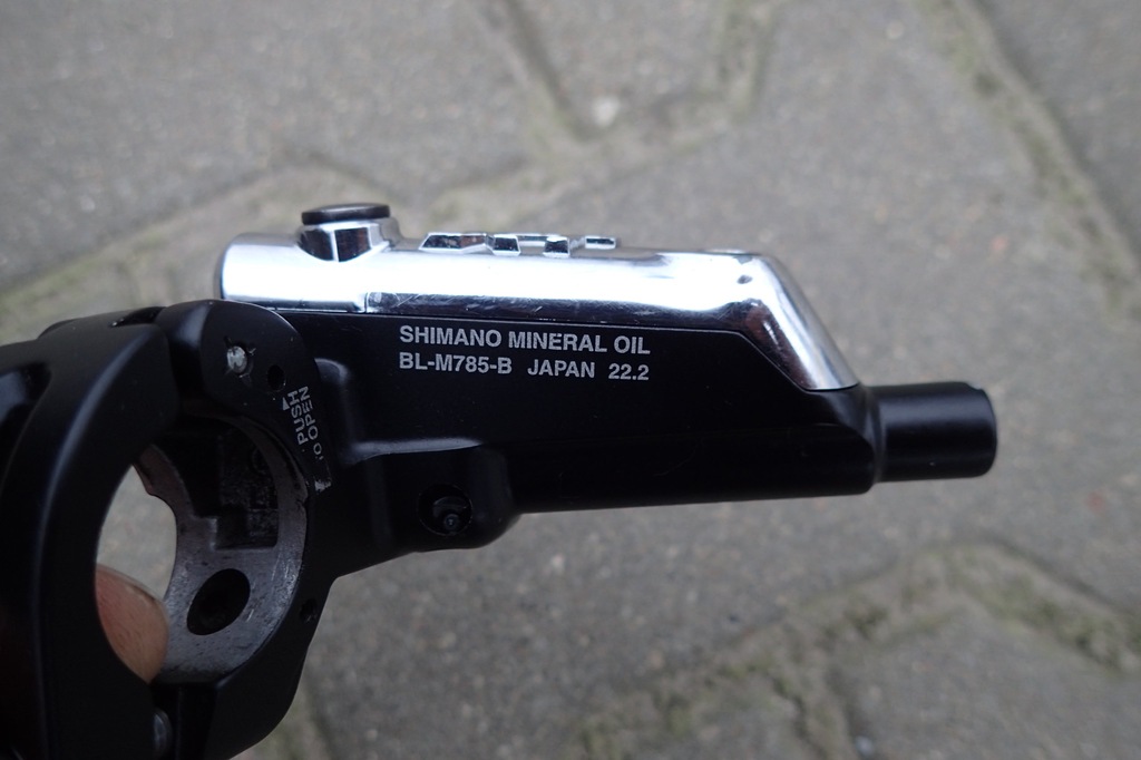 Klamki Hamulcowe Shimano Xt Bl M Komplet Czarne