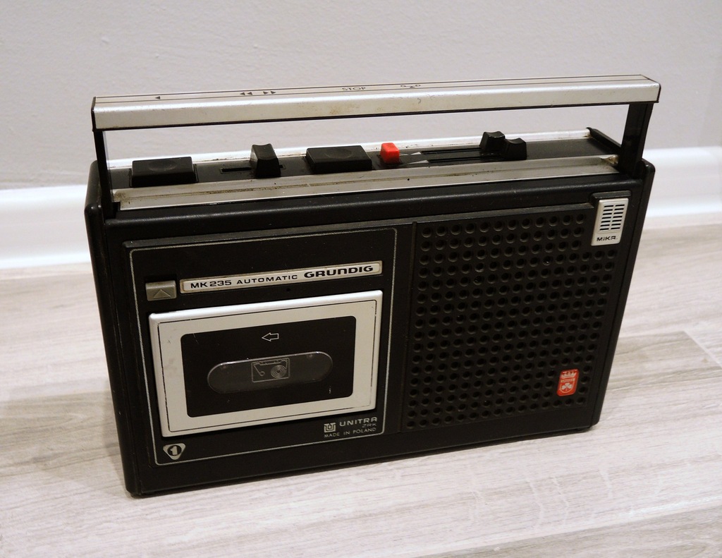 Radio Radiomagnetofon UNITRA MK 2500 GRUNDIG PRL 7311898592