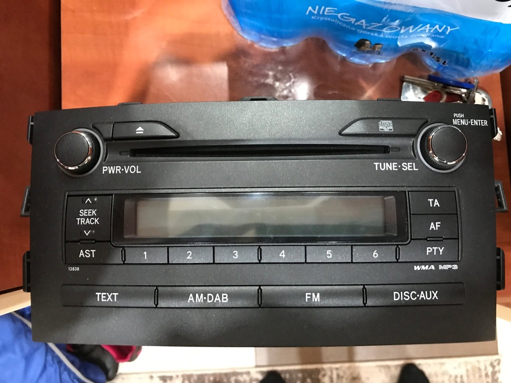 TOYOTA AURIS 2007 2012r RADIO CD MP3 7412283154 Oficjalne Archiwum