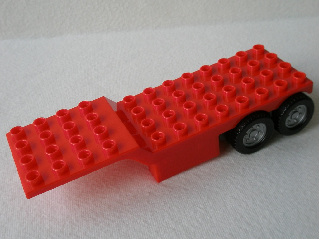 Lego Duplo Stra Przyczepa Naczepa Do Tira Oficjalne