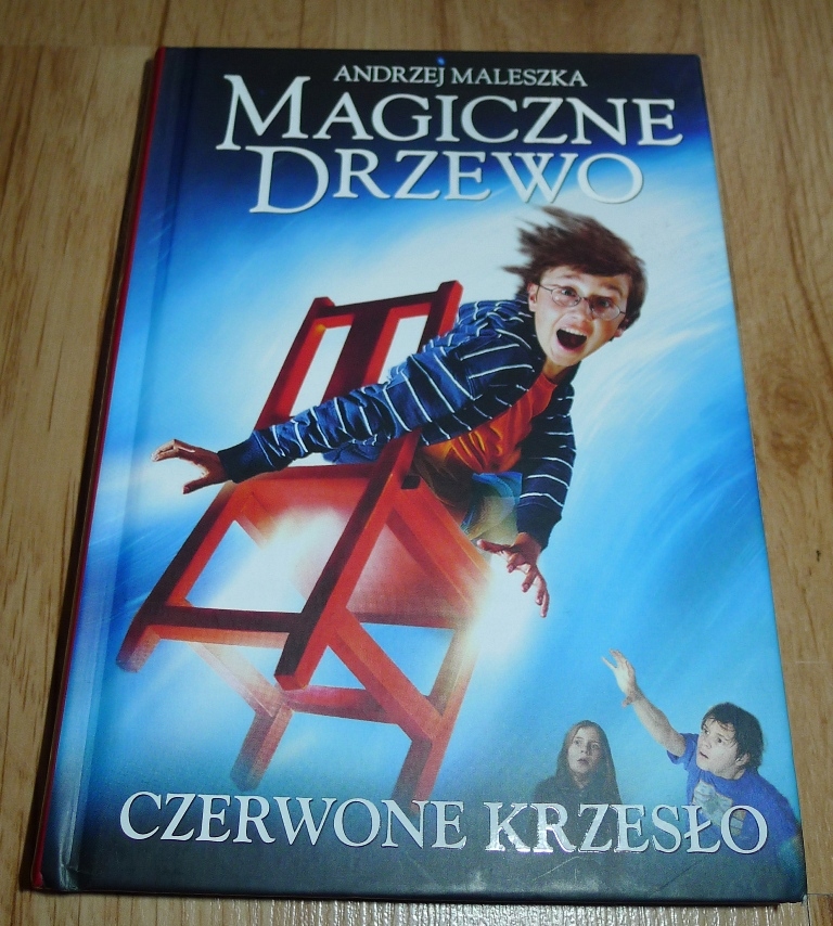 Magiczne drzewo Czerwone krzesło Andrzej Maleszka 7718637631