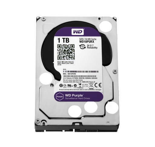 Dysk Twardy Western Digital Purple WD10PURX 1TB SATA III 3 5 Sklep