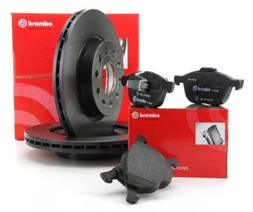 Tarcze Klocki BREMBO Przód do - BMW 7 E38 316mm