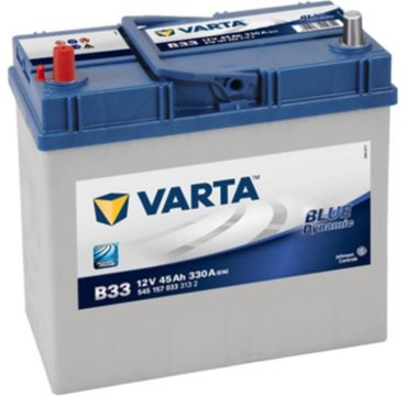 Akumulator VARTA BLUE 12V 45Ah 330A JAPAN L+ B33 - 1