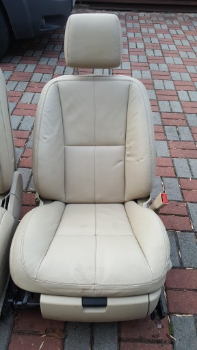 Сидіння передня подушка безпеки правий Mercedes S W221 Європа OE кремова шкіра - 2