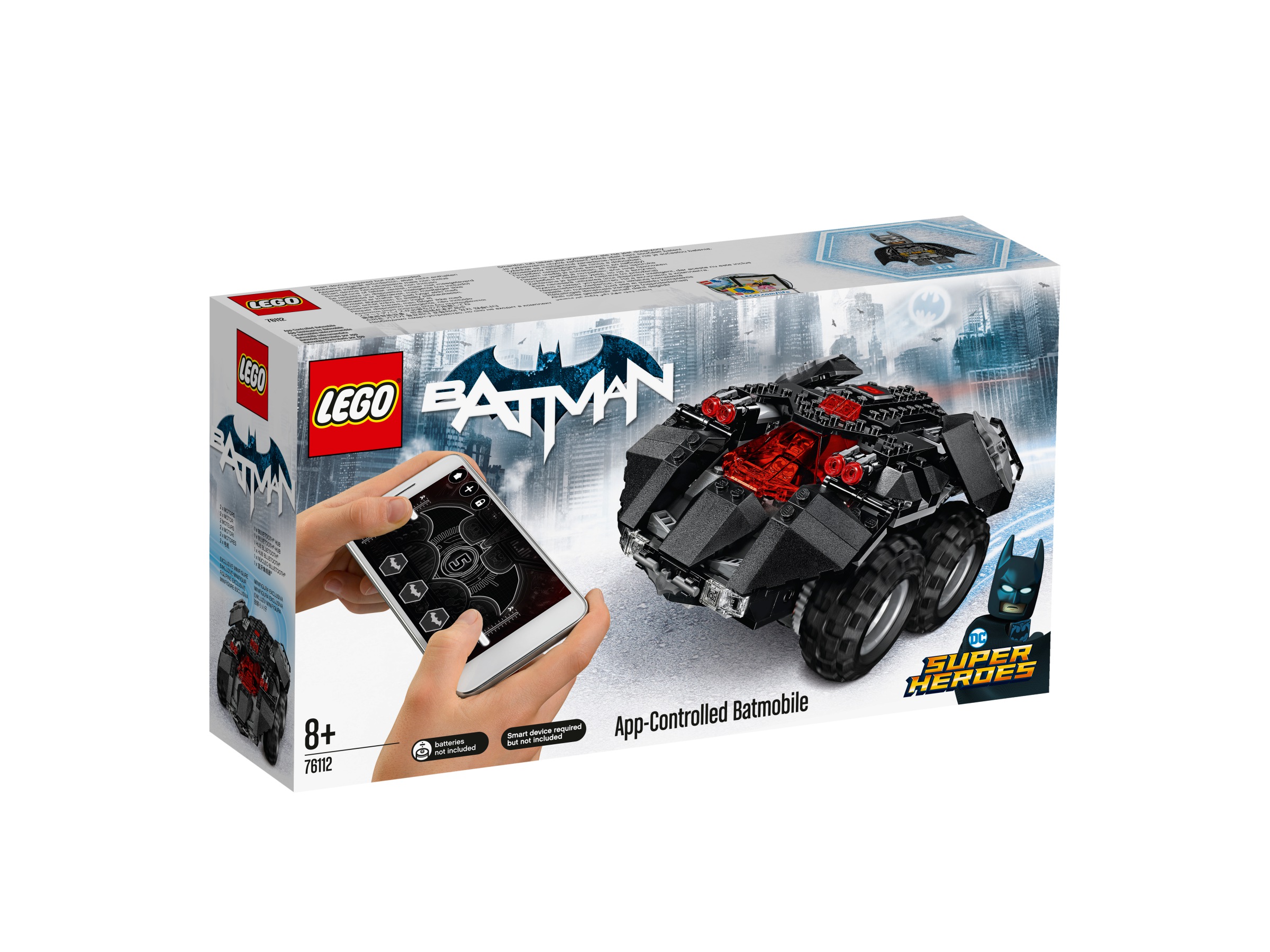 Lego Heroes Dálkově ovládaný Batmobil 76112 Nový Unikát