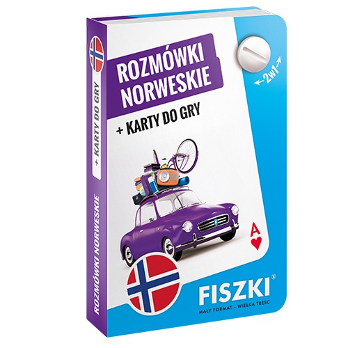 

Rozmówki norweskie i karty do gry 2w1 Perczyńska