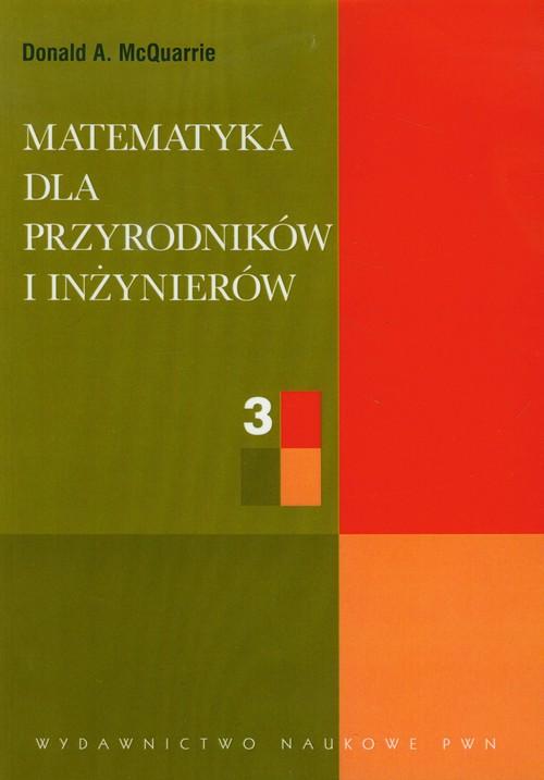 

Matematyka dla przyrodników i inżynierów Tom 3 Don