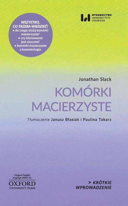 

Komórki macierzyste Jonathan Slack