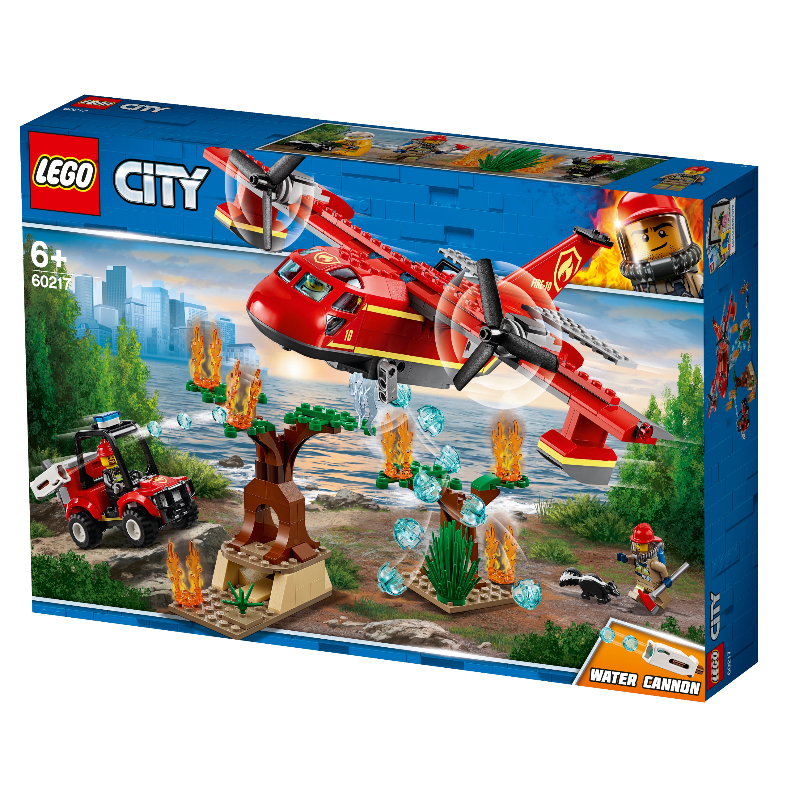 Lego City 60217 Samolot strażacki