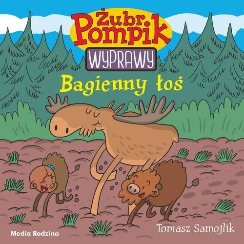 

Żubr Pompik 2 Bagienny łoś Tomasz Samojlik