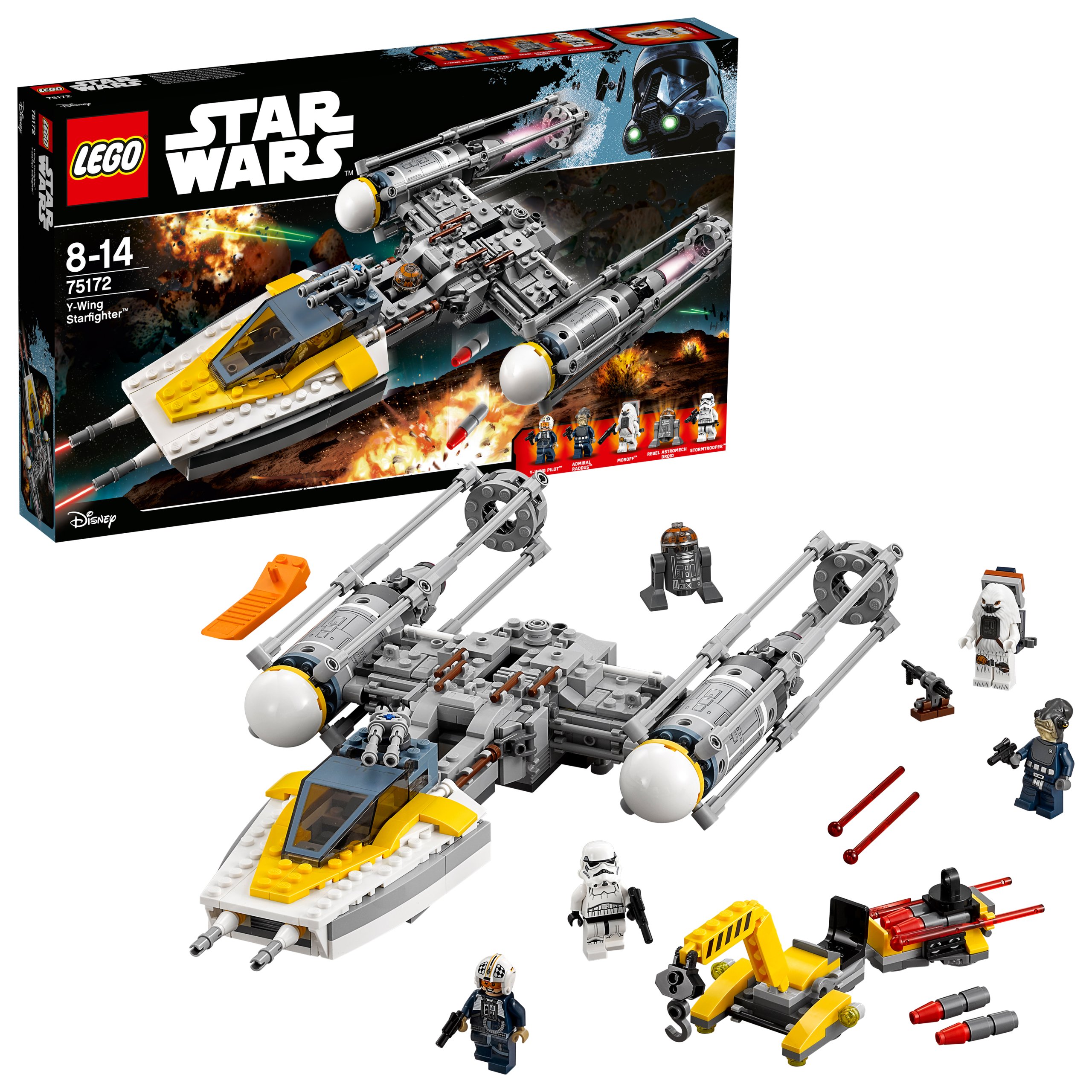 Lego 75172 Star Wars Hvězdná stíhačka Y-Wing