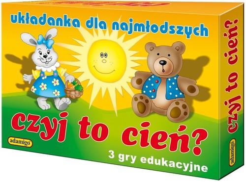 Adamigo Gra edukacyjna Układanka Czyj to Cień 5635