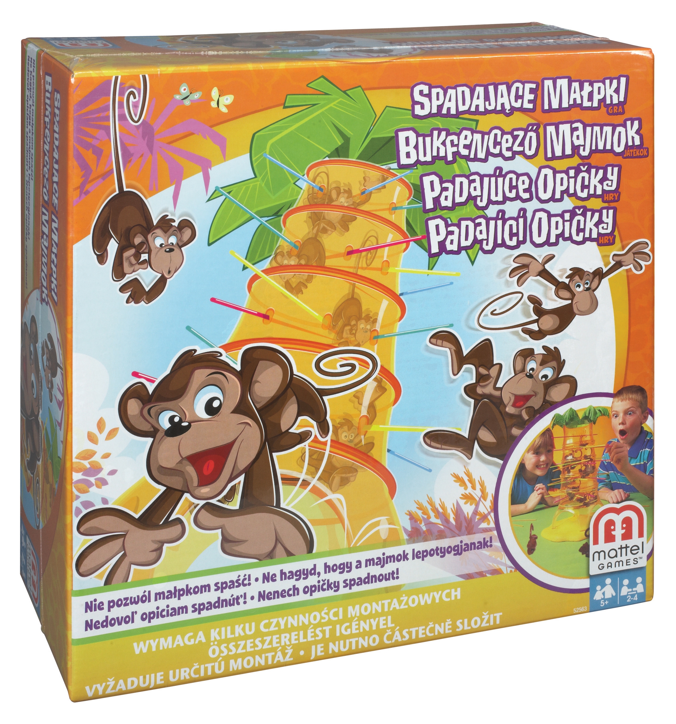 

Mattel - Spadające małpki 52563