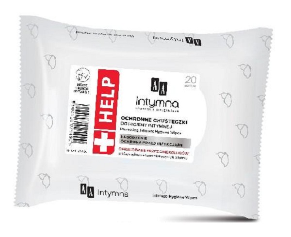 

Aa Intymna chusteczki do higieny intymnej