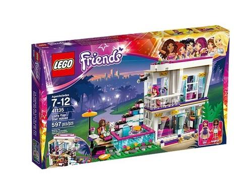Klocki Lego Friends Zestaw Dom gwiazdy popu Livi 41135