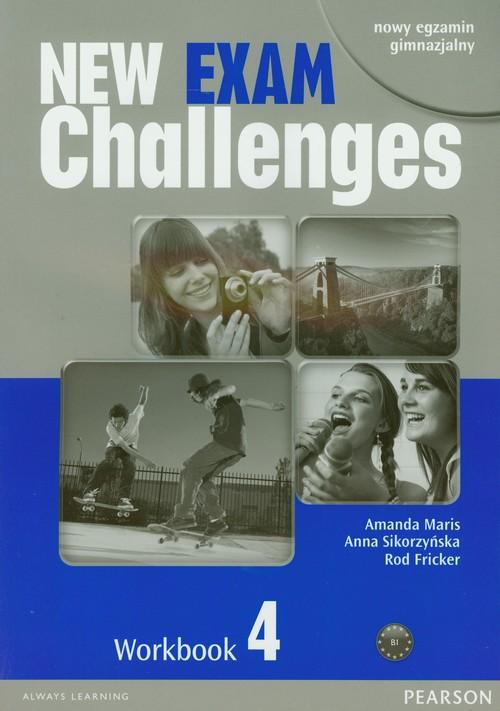 

New Exam Challenges 4 Workbook z płytą CD gimnazju