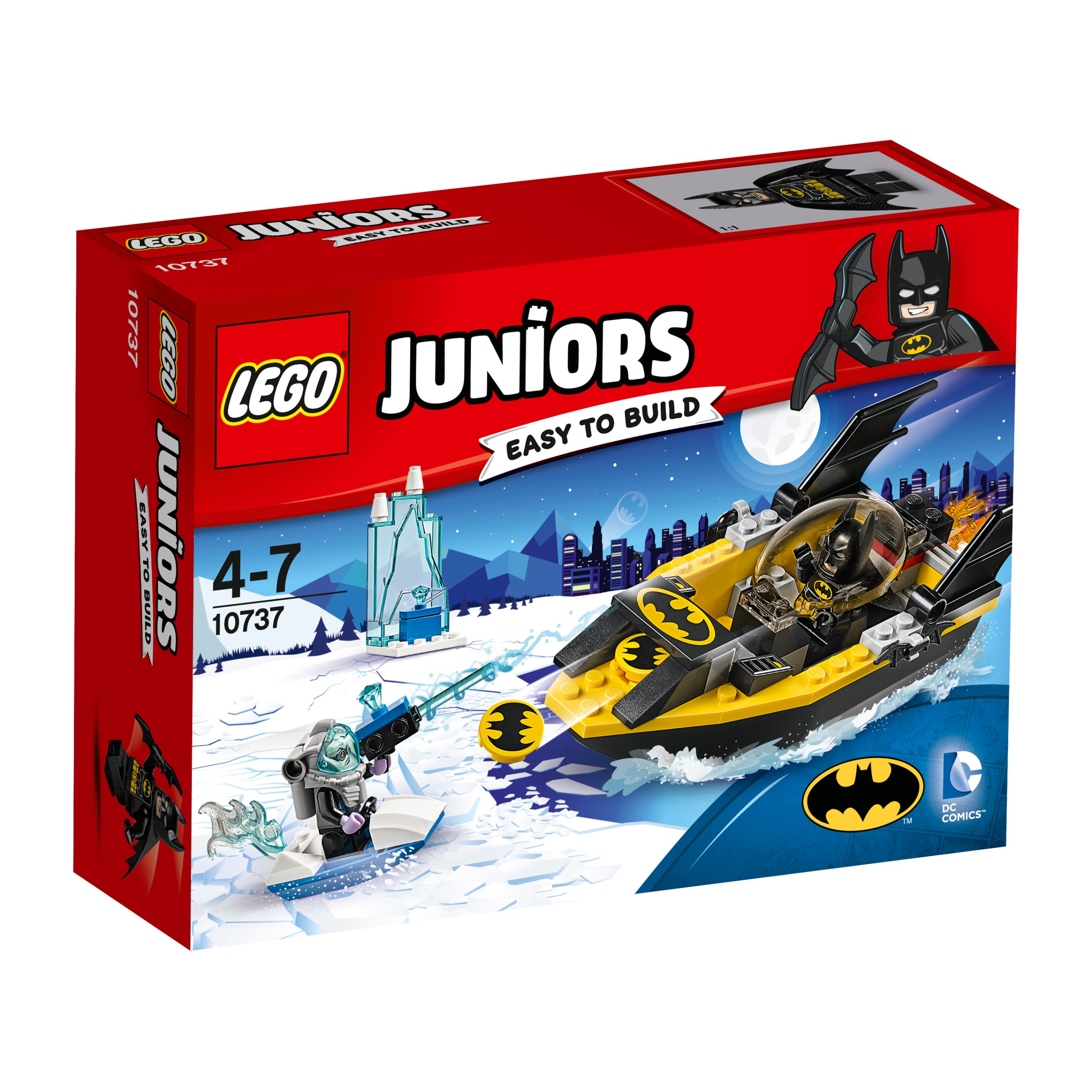 Lego 10737 Juniors Batman versus Mr. Freeze Stavebnice jako dárek Nové