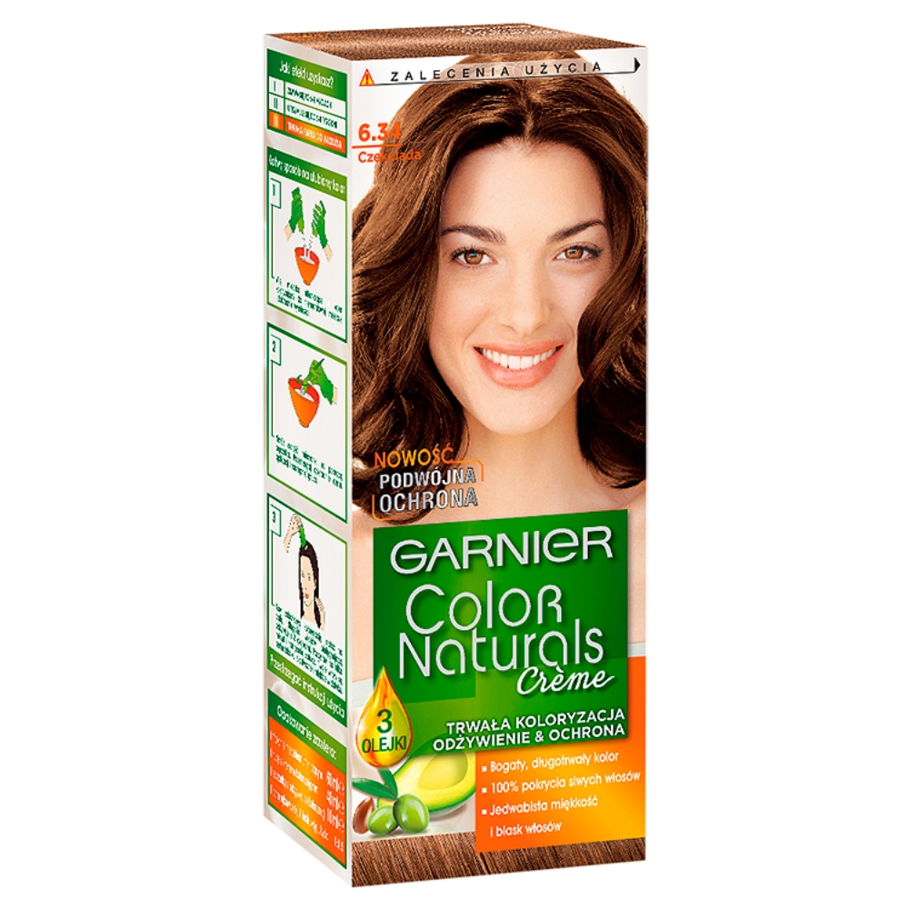 Barva Garnier Color Naturals Creme Č. 6.34 Čokoláda