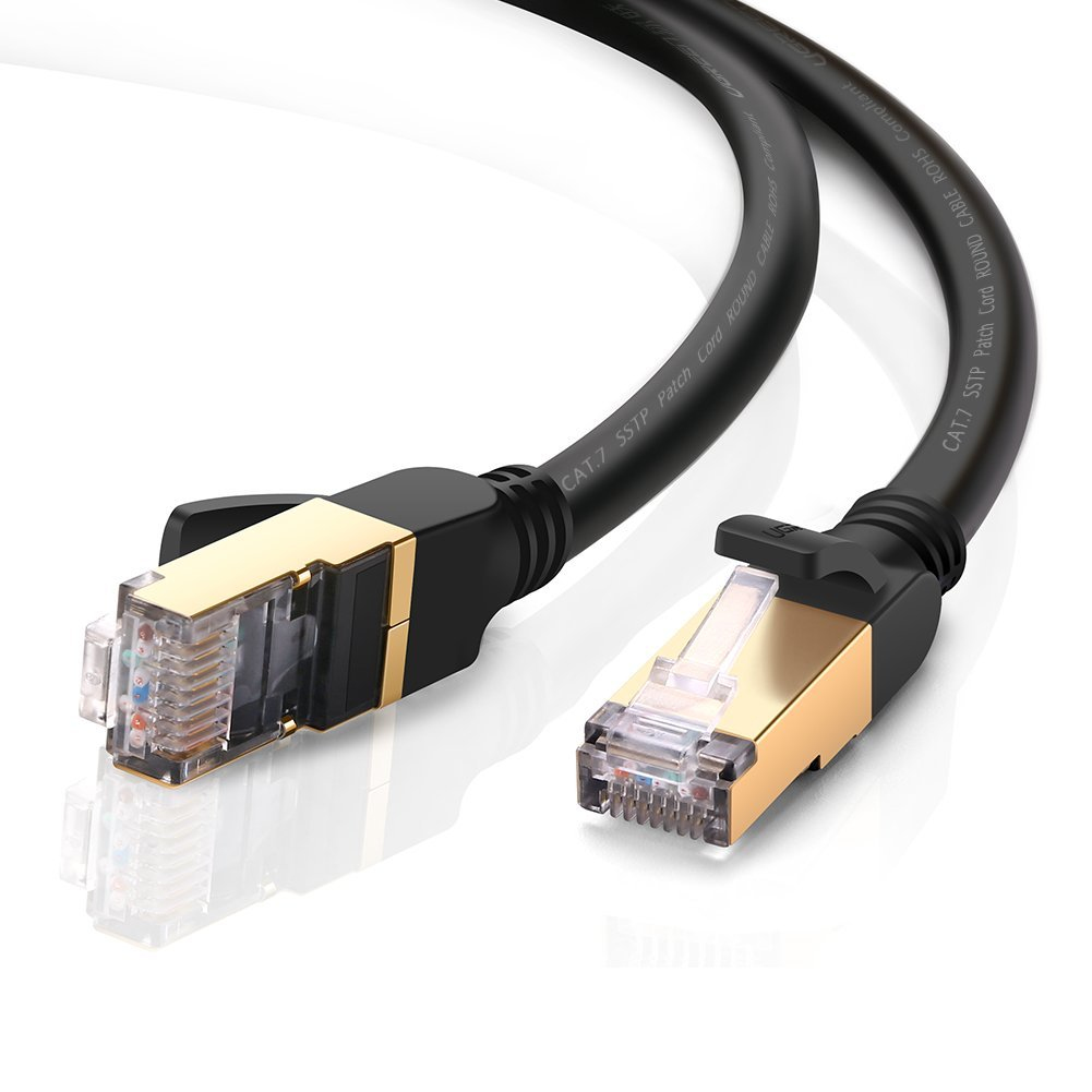 UGREEN ШВИДКИЙ КАБЕЛЬ ETHERNET LAN RJ45 CAT 7 STP 10GB/S 5M - docom.com.ua