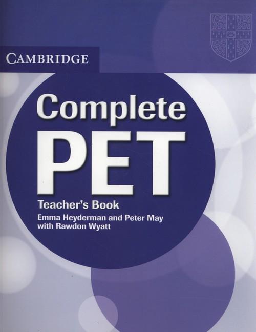 

Complete Pet Teacher's Book Heyderman Emma, May Pe