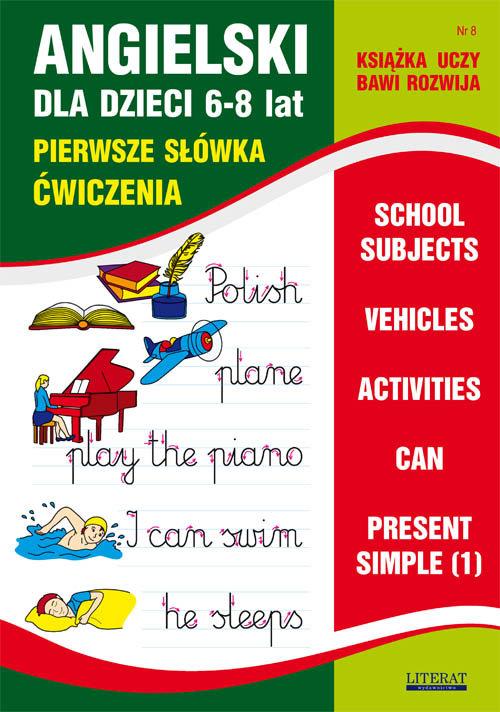 

Angielski dla dzieci 6-8 lat Zeszyt 8 J. Bednarska