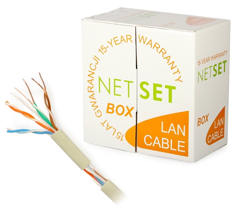 Kabel Netset Box U/utp 5e vnitřní kroucený 305
