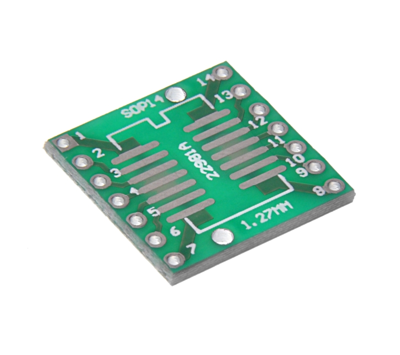 

Przejściówka SOP14 SSOP14 na DIP14 Pcb adapter