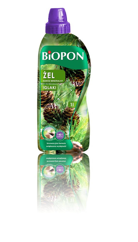 

Nawóz mineralny do iglaków w żelu Biopon 1l