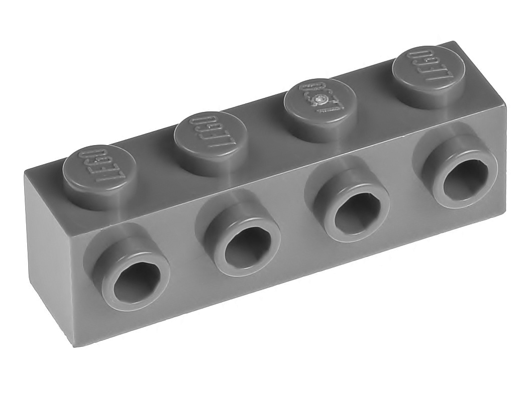 

Lego Klocek wypustki 1x4 30414 szary ciemny 2 szt.