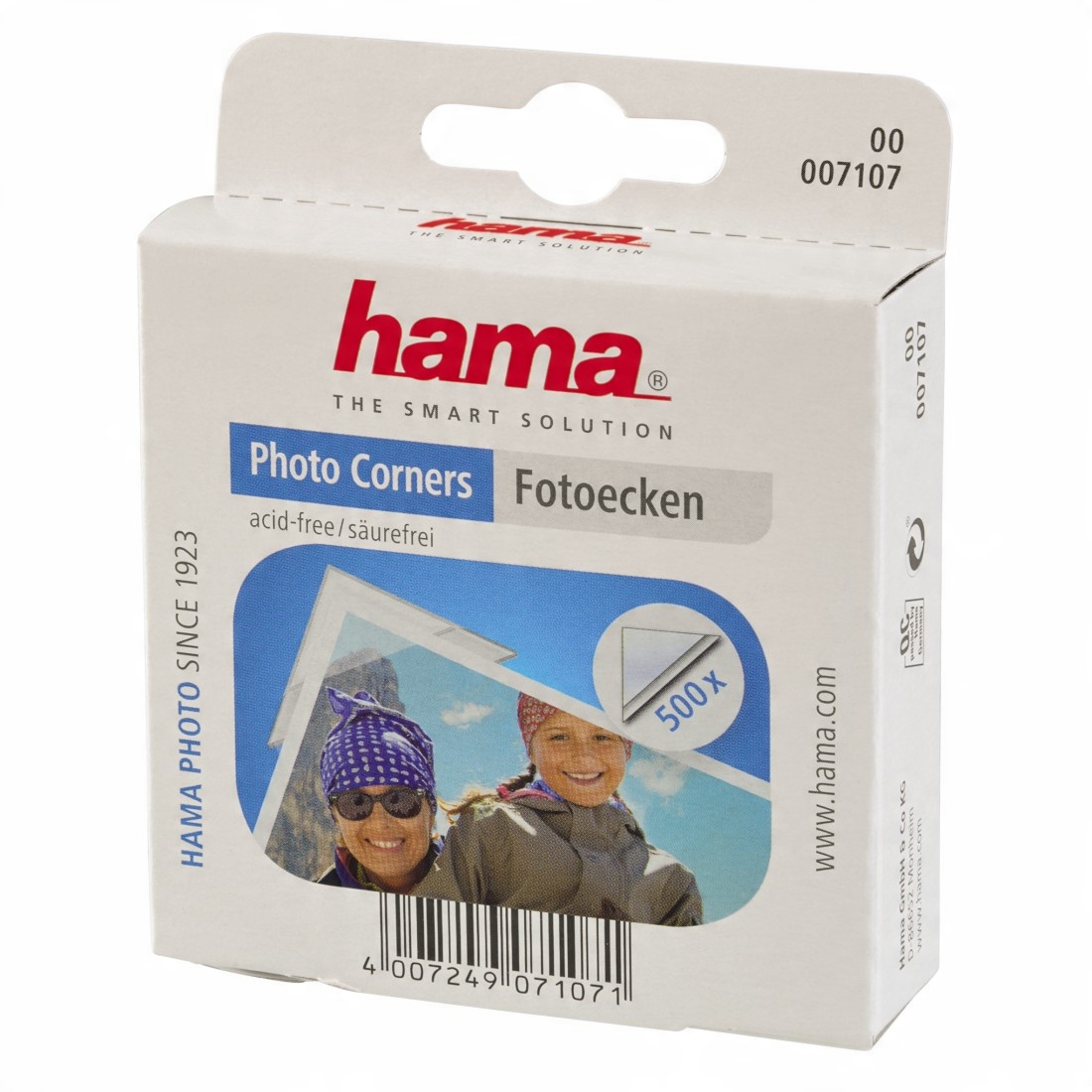 

Hama narożniki do przyklejania zdjęć 500 szt.