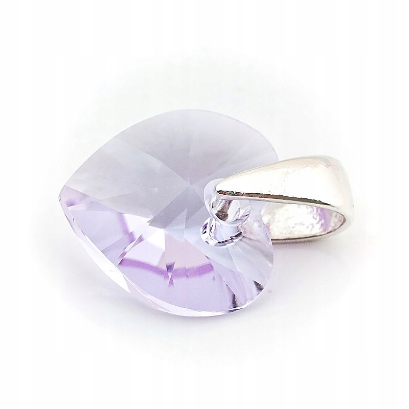 

Wisiorek srebrny 925 z kr. Swarovski Serce 10 Vio