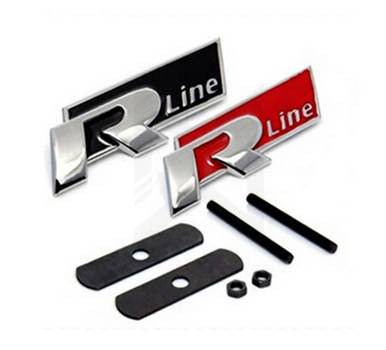 VW RLINE R LINE LOGO EMBLEMAT ZNACZEK JAKOŚĆ HIT ! Numer katalogowy części rline grill