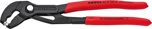 KNIPEX 85 51 250A SZCZYPCE DO OPASEK ZACISKOWYCH