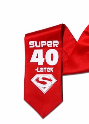 

Krawat 40-latek śmieszny dla Faceta