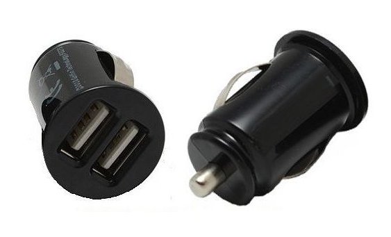 

Uniwersalna Ładowarka Samochodowa 12V / 5V Usb x 2