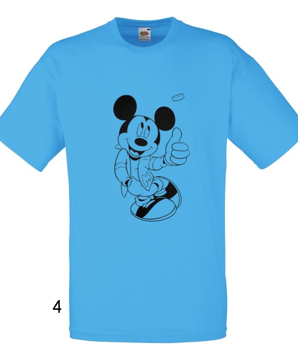 

Koszulki Kolorowe Wzory Myszka Miki Mickey Mouse