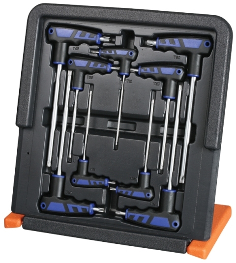 BOXO ZESTAW KLUCZY TORX TYPU T Z RACZKA 9 EL
