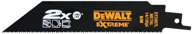 Pílový list DEWALT DT2407L na plech Plech 152 mm
