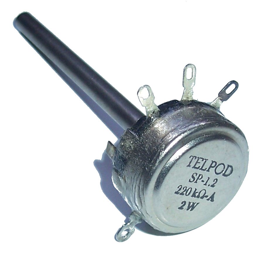 

Potencjometr Telpod SP-1.2 _ 220k A 2W oś 80mm