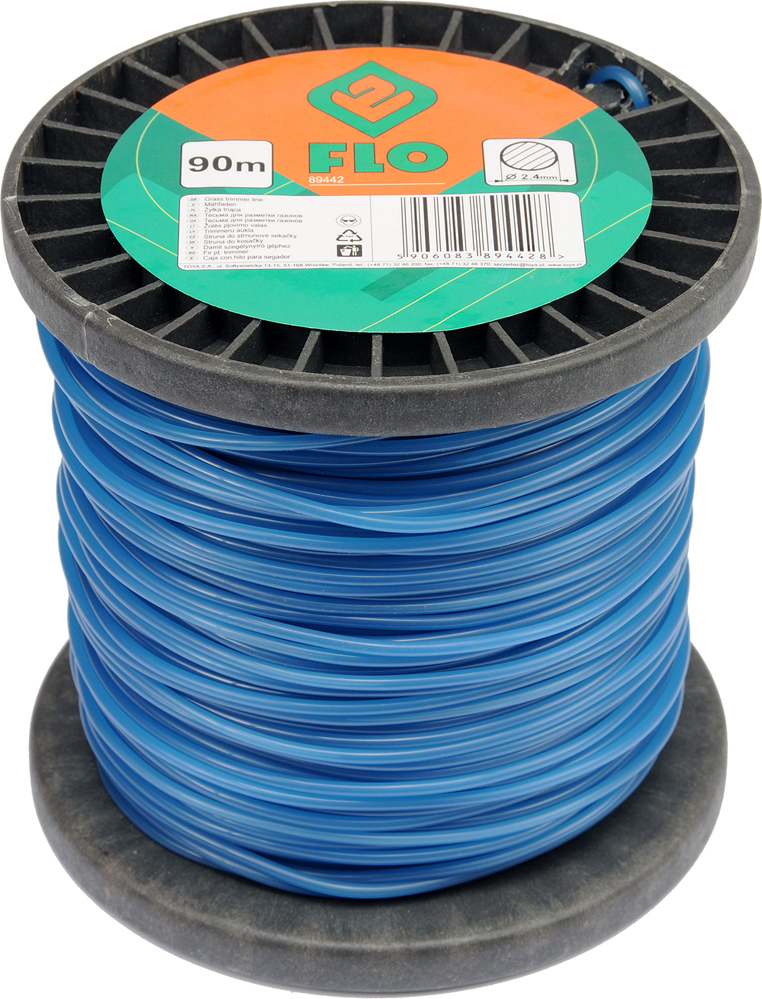 

Żyłka Tnąca Do Kosy Podkaszarki Kwadrat 2,4MM/90M
