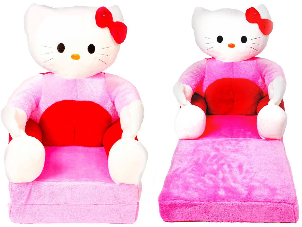 Krzesełko Kitty Kotek Pluszowa Maskotka