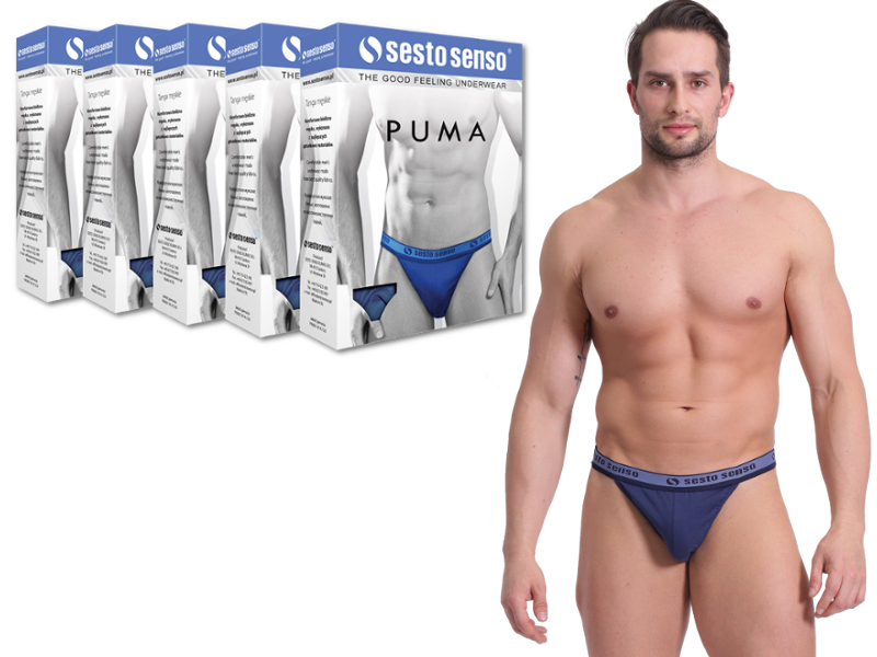 

Sesto Senso puma Slipy Męskie super kolory 5szt rM
