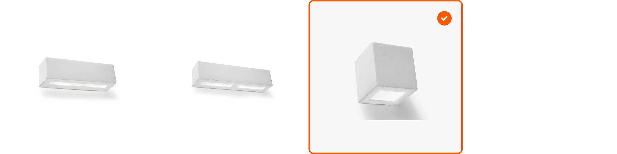 KINKIET CERAMICZNY LAMPA NA ŚCIANĘ LEO SOLLUX! Szerokość 15 cm