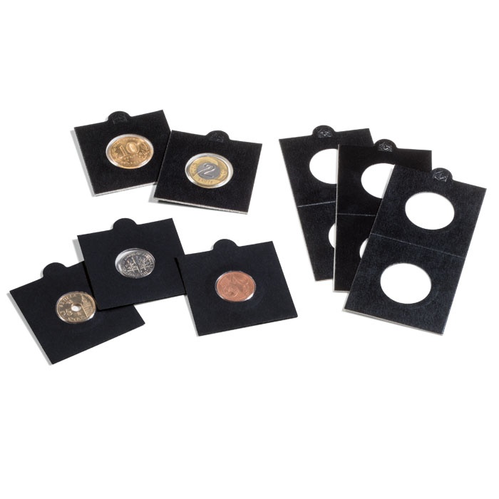 

Holdery Na Monety Leuchtturm 50 Szt 30MM Czarne