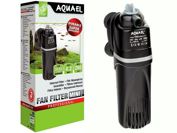 

Filtr Wewnętrzny Fan Mini Plus Aquael 30-60L