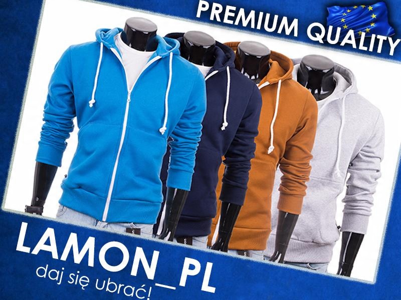 

Rozpinana bluza męska z kapturem C.Lamon Quality L