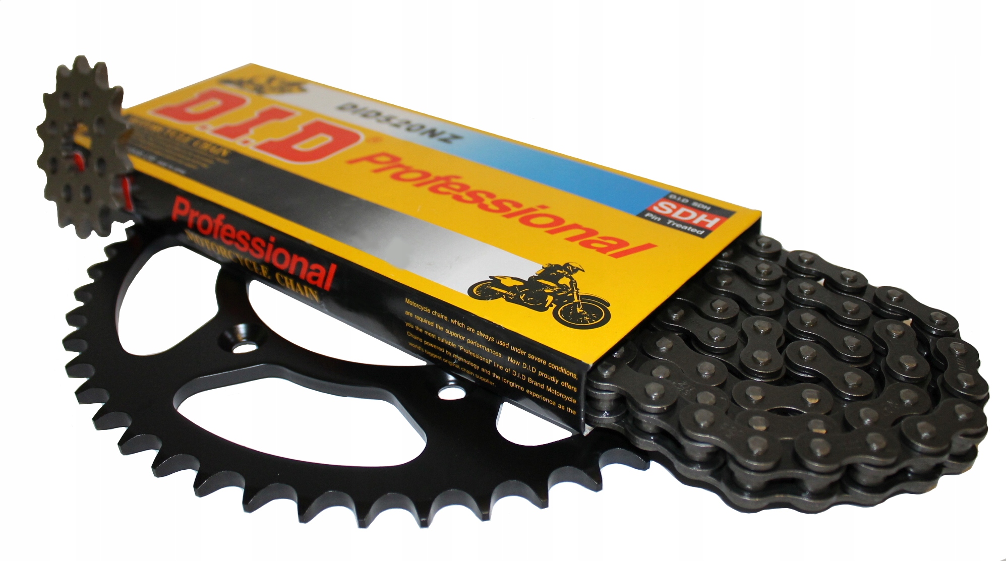 Комплект привода Honda CA 125 REBEL цепь DiD !